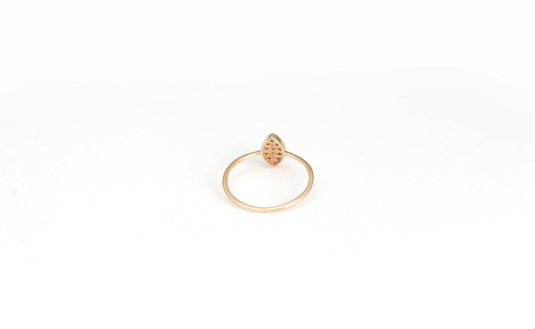 DIBA RING | 18K GOLD RING| VALENTINE GIFT | ANNIVERSARY GIFT | MINIMALIST JEWELLERY