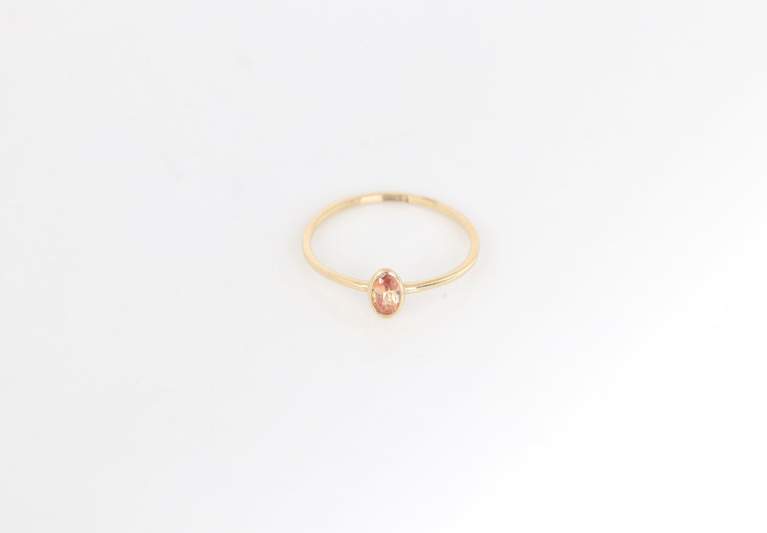 SOFIA RING | 18K GOLD RING| VALENTINE GIFT | ANNIVERSARY GIFT | MINIMALIST JEWELLERY