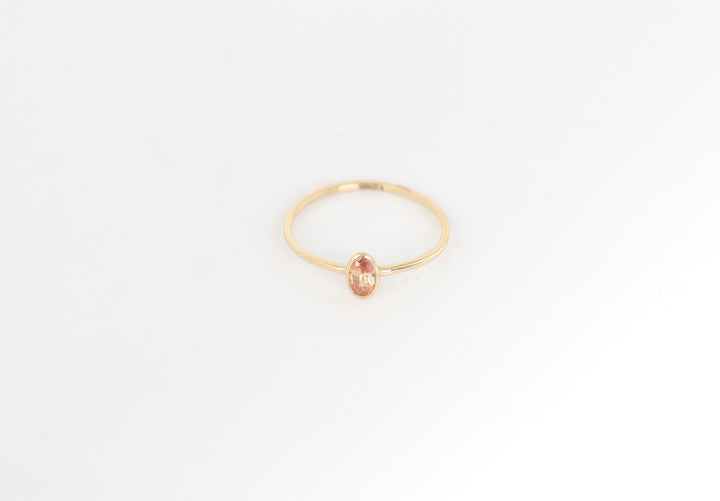 SOFIA RING | 18K GOLD RING| VALENTINE GIFT | ANNIVERSARY GIFT | MINIMALIST JEWELLERY