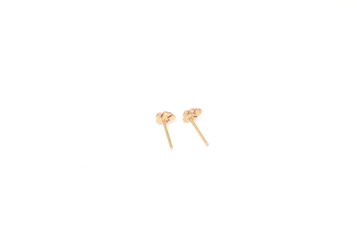 18K GOLD LEAF EARRINGS | 18K GOLD EARRINGS | VALENTINE GIFT | ANNIVERSARY GIFT | MINIMALIST JEWELLERY