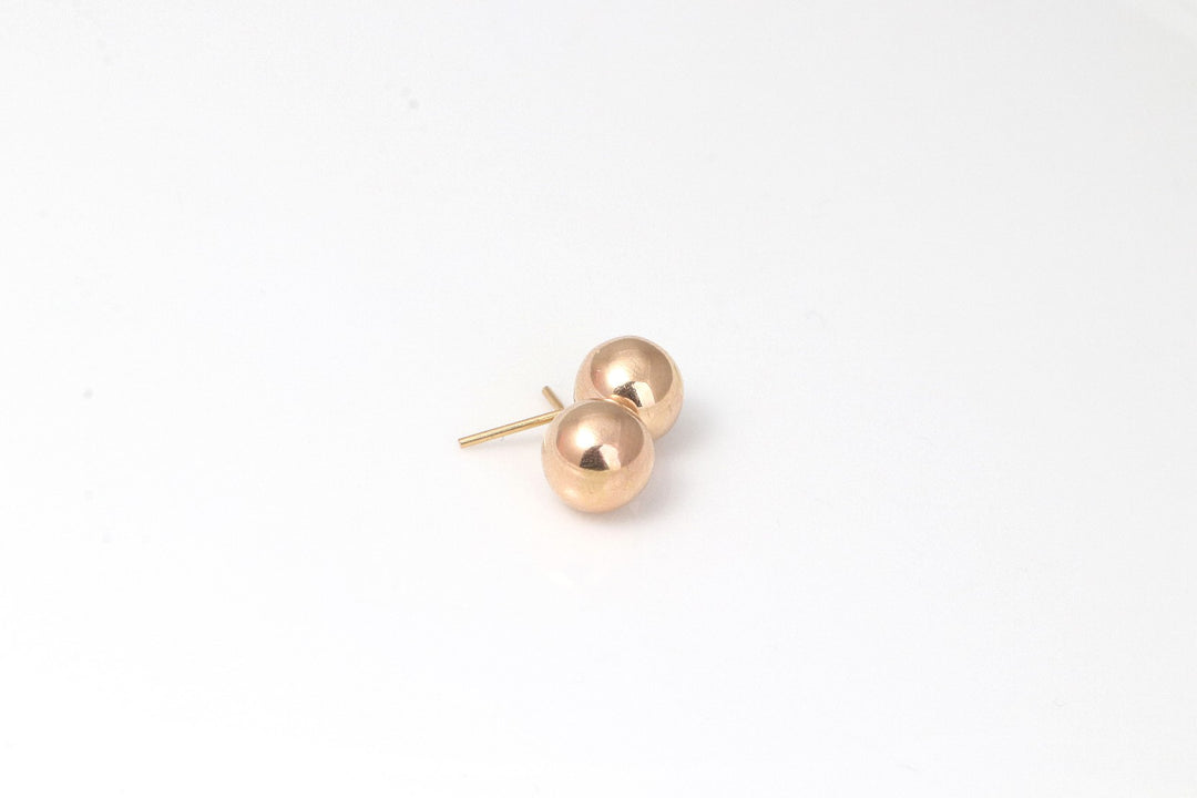 ORB EARRINGS | 18K GOLD EARRINGS | VALENTINE GIFT | ANNIVERSARY GIFT | MINIMALIST JEWELLERY