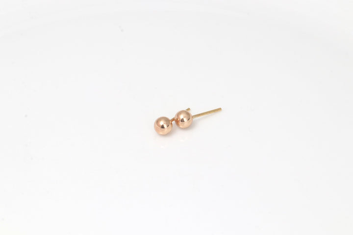 ORB EARRINGS | 18K GOLD EARRINGS | VALENTINE GIFT | ANNIVERSARY GIFT | MINIMALIST JEWELLERY