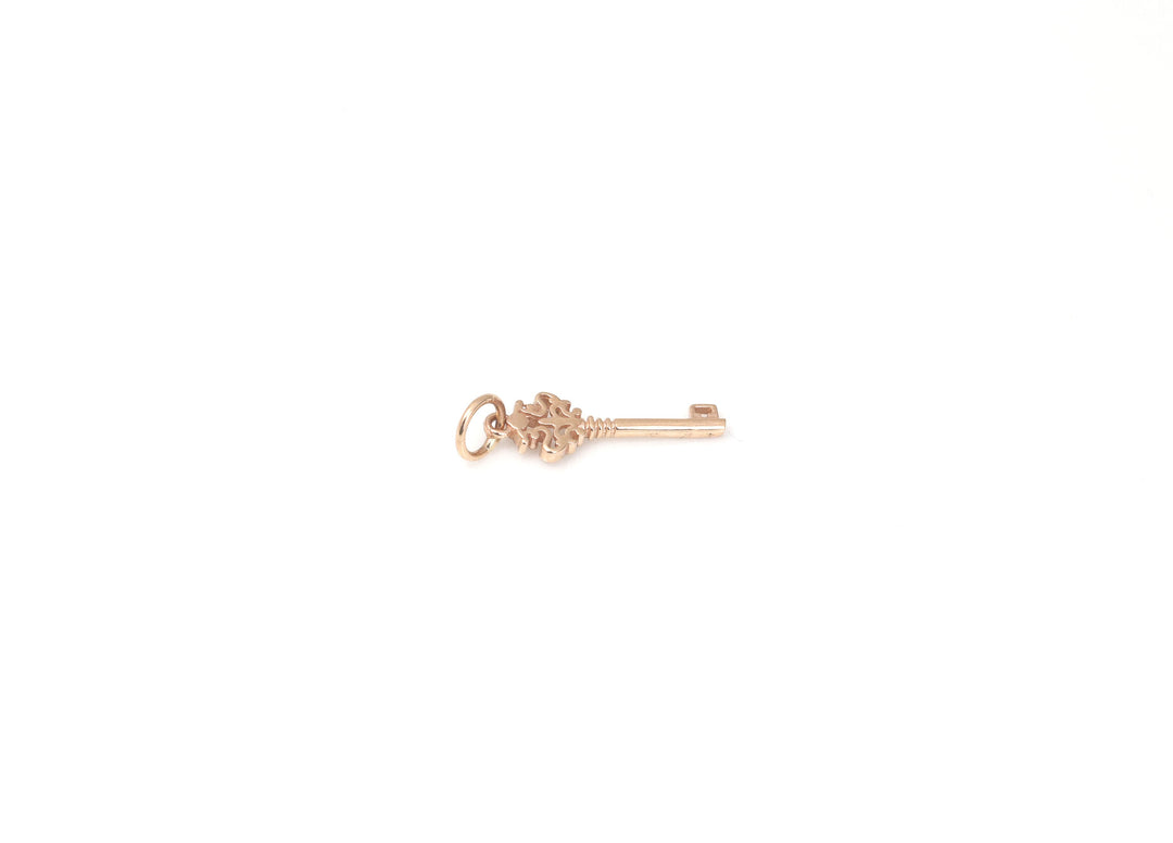 KEY PENDANT (SMALL) | 18K GOLD PENDANT | VALENTINE GIFT | ANNIVERSARY GIFT | MINIMALIST JEWELLERY