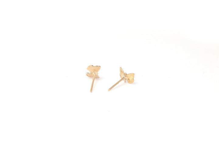 BUTTERFLY EARRINGS | 18K GOLD EARRINGS | VALENTINE GIFT | ANNIVERSARY GIFT | MINIMALIST JEWELLERY