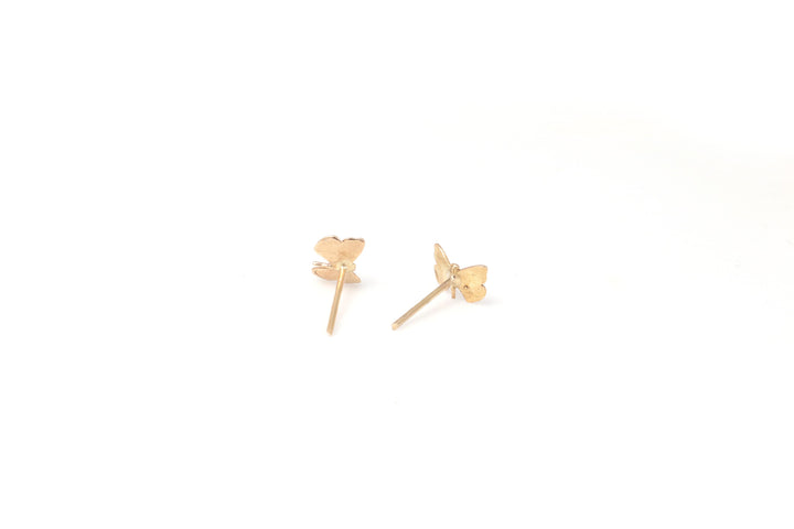 18K GOLD BUTTERFLY EARRINGS (SMALL) | 18K GOLD EARRINGS | VALENTINE GIFT | ANNIVERSARY GIFT | MINIMALIST JEWELLERY