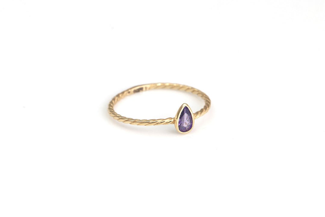 MALAKE 18K GOLD RING | 18K GOLD RING| VALENTINE GIFT | ANNIVERSARY GIFT | MINIMALIST JEWELLERY