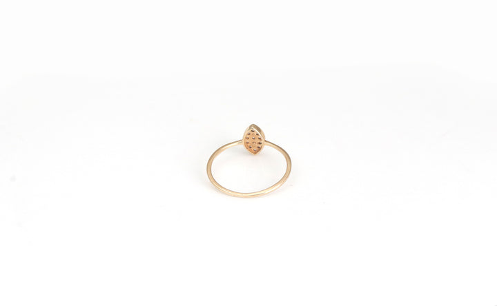 DIBA RING | 18K GOLD RING| VALENTINE GIFT | ANNIVERSARY GIFT | MINIMALIST JEWELLERY