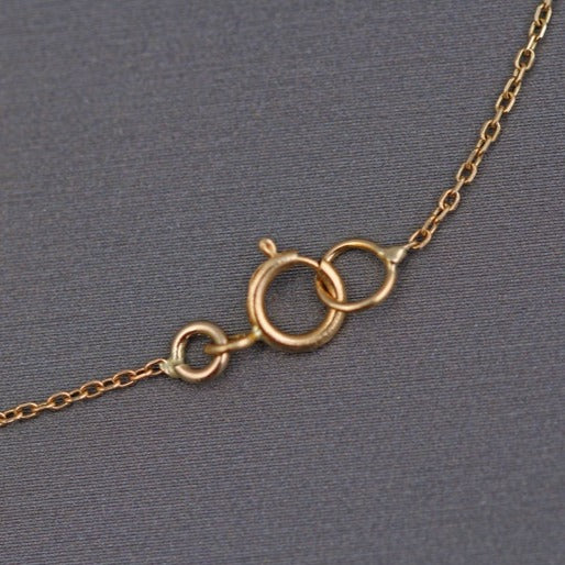 18k Gold Heart Necklace