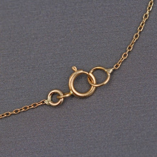 18k Gold Heart Necklace