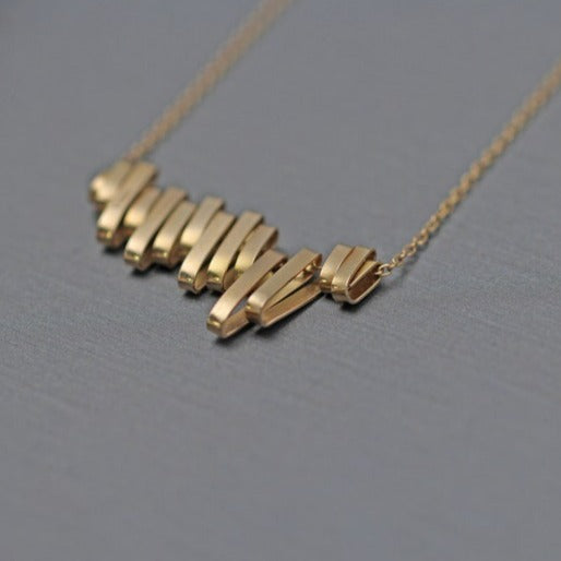 18k Gold Spring Necklace