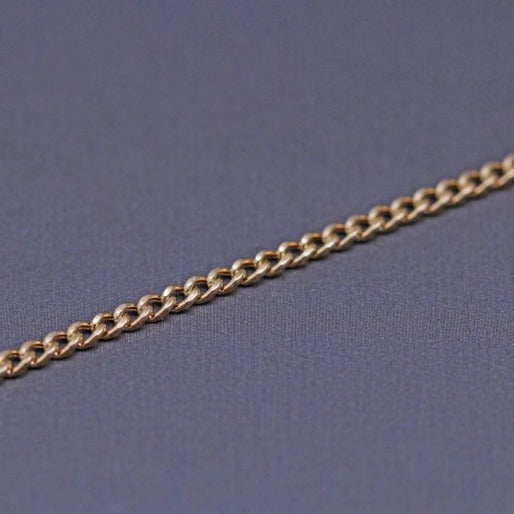 18k Yellow Gold Chain Bracelet